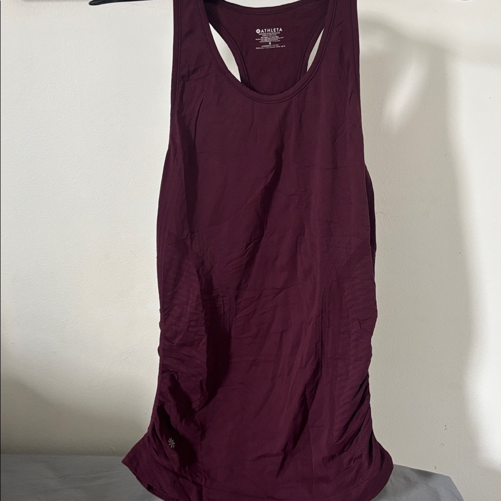 Athleta Women's Burgundy Tank Top
